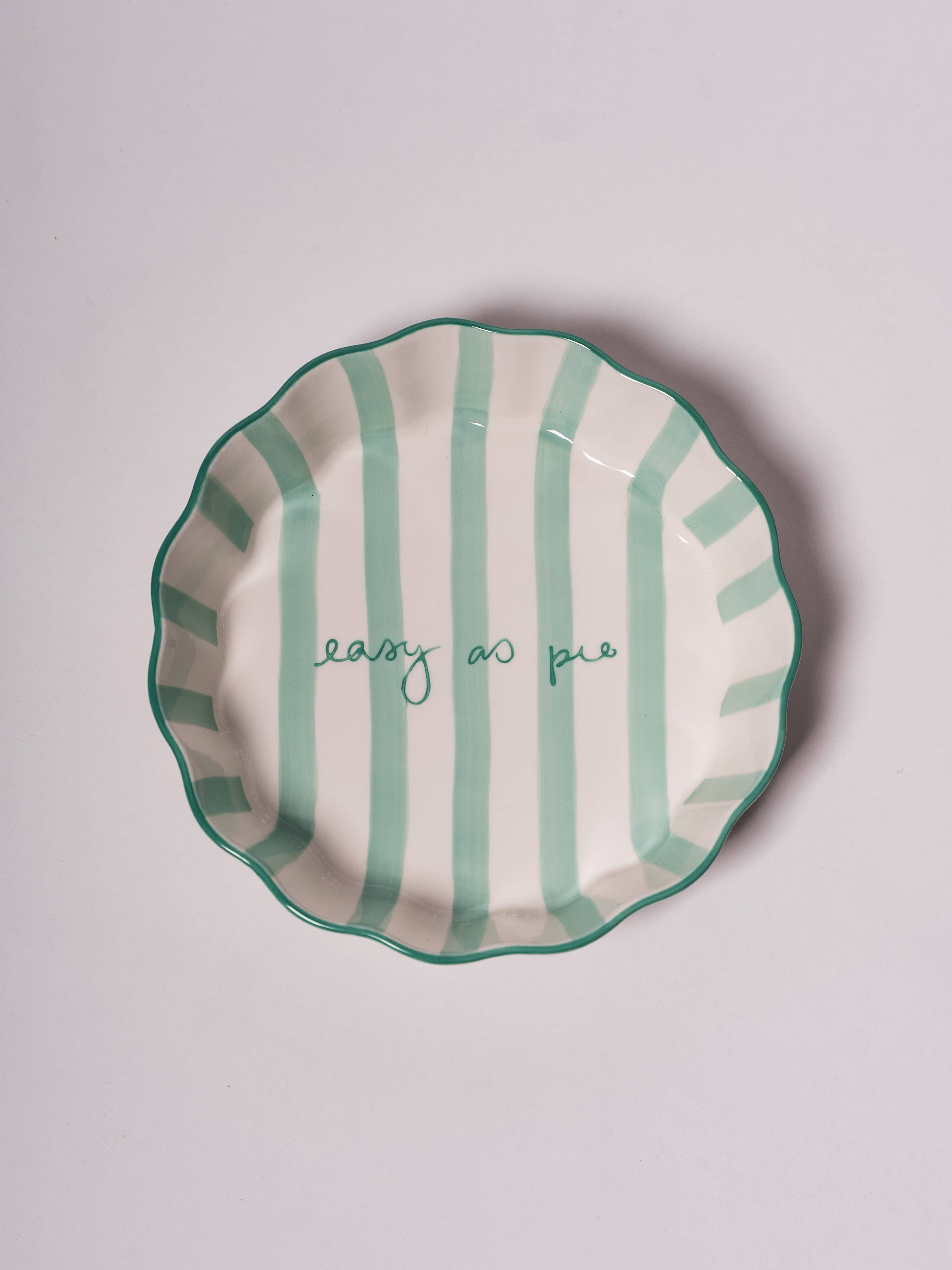 Kinsey Scallop Pie Plate